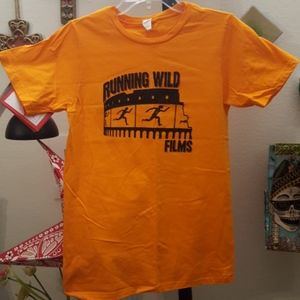 NWOT bright orange shirt